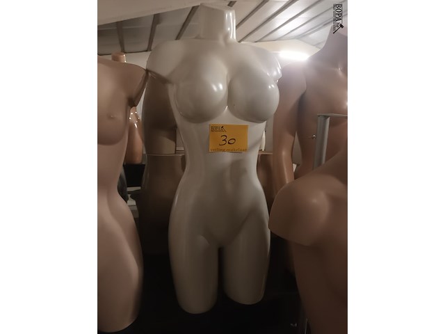 Lot 30 - witte torso vrouw - afbeelding 1 van  3
