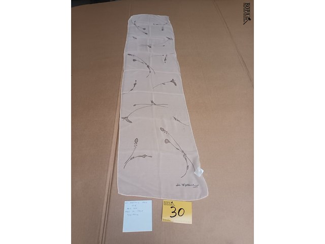 Lot 30 - zijden sjaal de morteuil - afbeelding 1 van  3