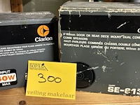 Lot 300 - autoluidsprekers clarion - 2 sets