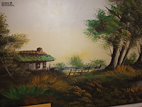 Lot 300 - schilderij in kader - afbeelding 2 van  3