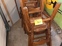Lot 301 - eetkamerstoelen. 4 stuks - afbeelding 3 van  3
