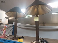 Lot 303 - belgochrom lampen. 2 stuks