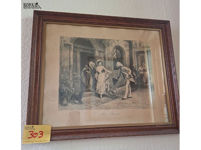 Lot 303 - kaders. 3 stuks - afbeelding 1 van  3