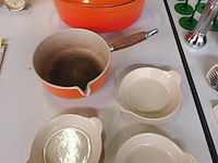 Lot 303 - le creuset. 5 stuks