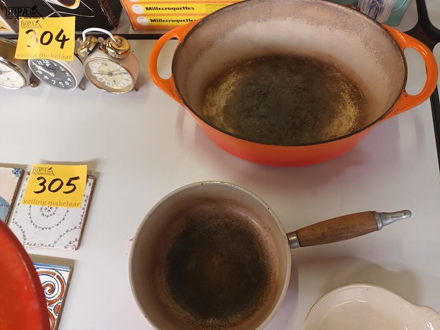 Lot 303 - le creuset. 5 stuks - afbeelding 4 van  5