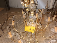 Lot 303 - luchter 8 armen - afbeelding 1 van  3