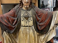 Lot 304 - prestus beeld in kalk - afbeelding 2 van  4