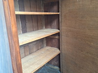 Lot 307 - antieke kast met spiegeldeur - afbeelding 2 van  2