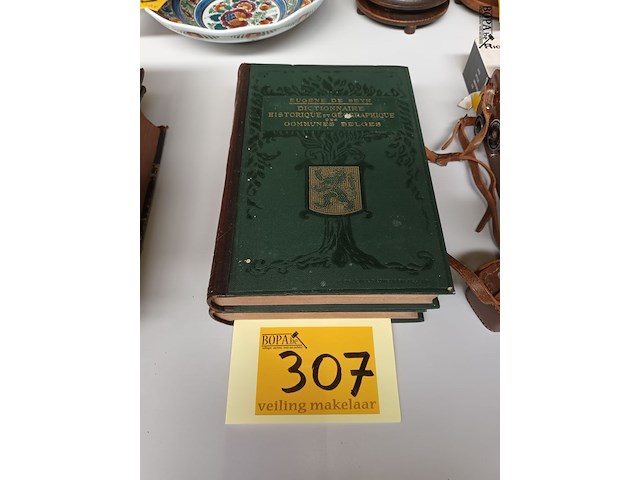 Lot 307 - dictionnaire historique et géographique - afbeelding 1 van  5