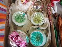 Lot 308 - antieke kerstballen. 48 stuks - afbeelding 2 van  6