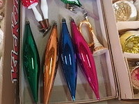 Lot 308 - antieke kerstballen. 48 stuks - afbeelding 3 van  6