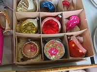 Lot 308 - antieke kerstballen. 48 stuks - afbeelding 4 van  6