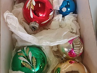 Lot 308 - antieke kerstballen. 48 stuks - afbeelding 6 van  6