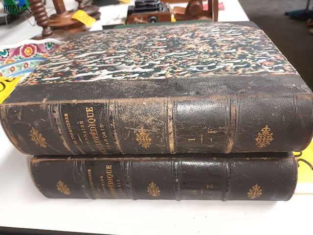 Lot 308 - dictionnaire encyclopédique - afbeelding 2 van  3
