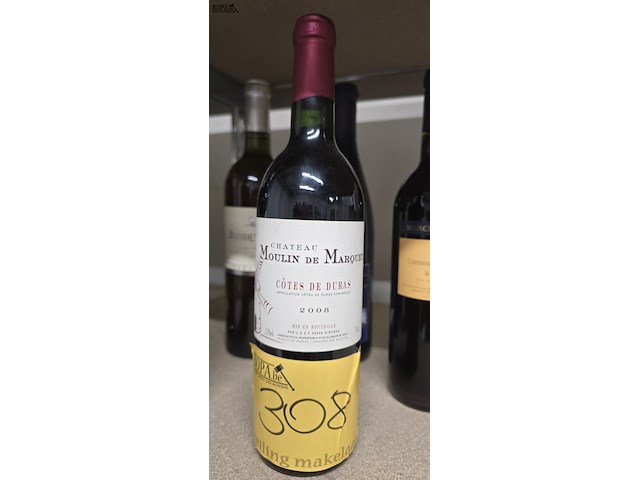 Lot 308 - rode wijnen, jaren 2005 tot 2010, 6 flessen - afbeelding 3 van  7