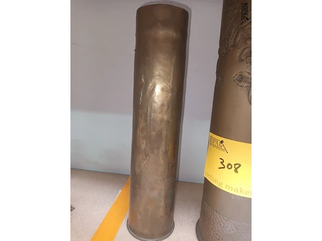Lot 308 - trench art. 2 stuks - afbeelding 3 van  6