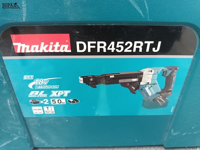 Lot 31 - accu bandschroefmachine makita - afbeelding 2 van  5