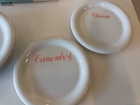 Lot 31 - kaasborden set. 7 stuks - afbeelding 3 van  6