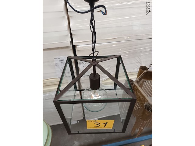 Lot 31 - moderne hanglamp - afbeelding 3 van  3