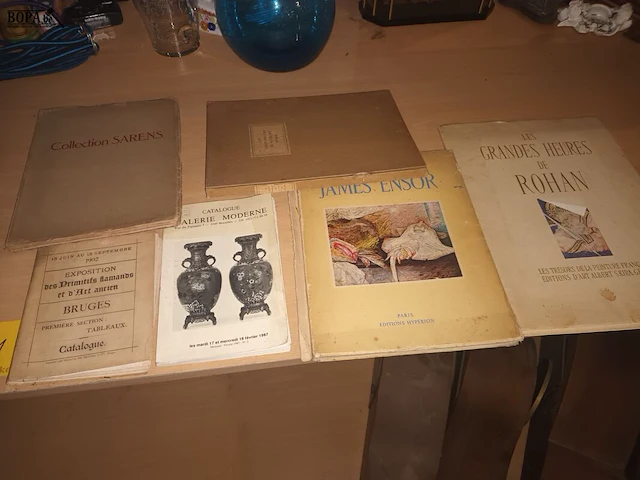Lot 31 - oude boeken over kunst. 6 stuks - afbeelding 1 van  7