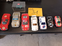 Lot 31 - rally wagens op schaal. 8 stuks - afbeelding 1 van  6