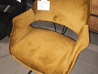 Lot 31 - roterende armstoel kent. 2 stuks - afbeelding 2 van  5