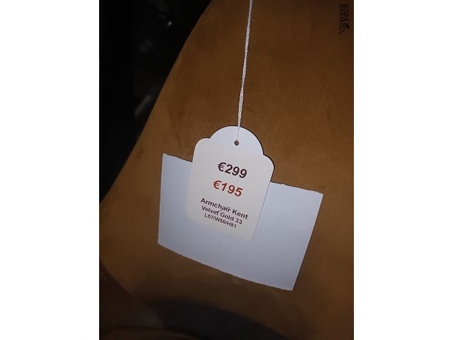 Lot 31 - roterende armstoel kent. 2 stuks - afbeelding 3 van  5