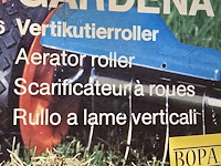 Lot 31 - verticuteer roller gardena - afbeelding 2 van  3
