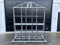 Lot 31 metalen galvanisé glasbok