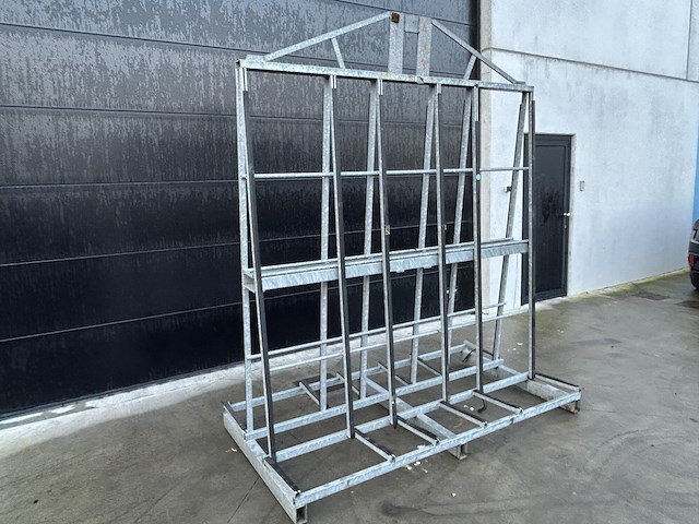 Lot 31 metalen galvanisé glasbok - afbeelding 2 van  2