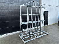 Lot 31 metalen galvanisé glasbok - afbeelding 2 van  2