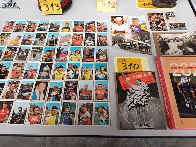 Lot 310 - verzamel items wielrennen. 66 stuks - afbeelding 5 van  7