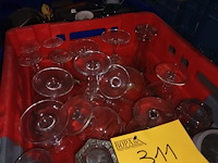 Lot 311 - diverse glazen - afbeelding 2 van  3