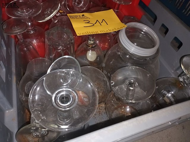 Lot 311 - diverse glazen - afbeelding 3 van  3