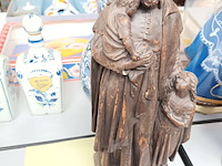 Lot 311 - heiligenbeeld in plaaster - afbeelding 1 van  3