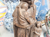 Lot 311 - heiligenbeeld in plaaster - afbeelding 2 van  3