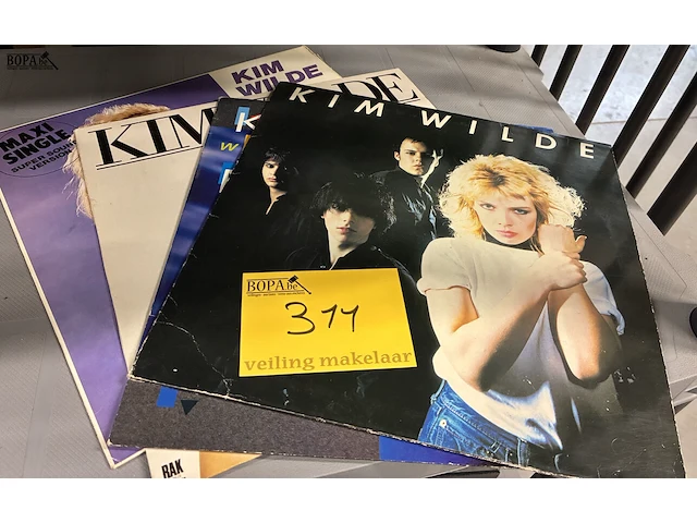 Lot 311 - lot lp kim wilde - 4 stuks - afbeelding 3 van  4