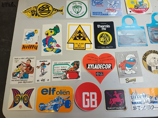 Lot 311 - reclame stickers - afbeelding 3 van  7
