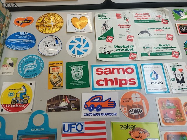 Lot 311 - reclame stickers - afbeelding 4 van  7