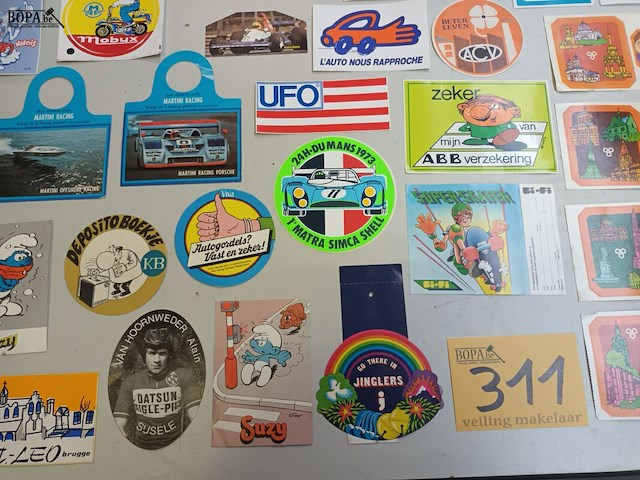 Lot 311 - reclame stickers - afbeelding 5 van  7