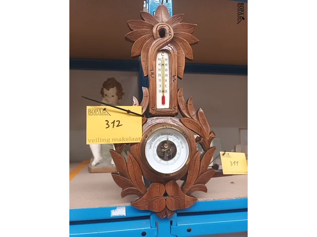 Lot 312 - barometer - afbeelding 1 van  3
