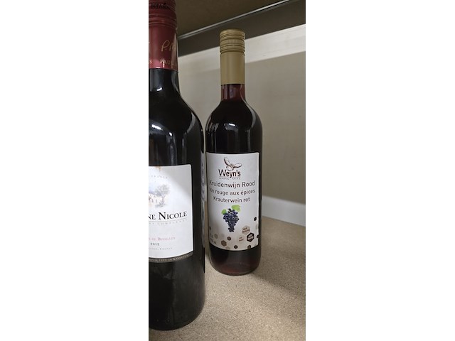 Lot 312 - rode wijnen , jaren 2011 tot 2018, 7 flessen - afbeelding 4 van  8