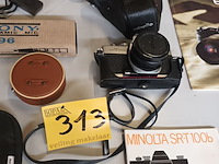 Lot 313 - fototoestellen en filmcamera’s. 10 stuks - afbeelding 4 van  9