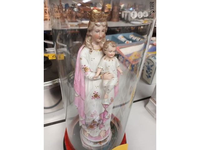 Lot 313 - globe met maria - afbeelding 2 van  3