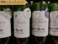 Lot 313 - wijnkist met lege flessen - afbeelding 2 van  2