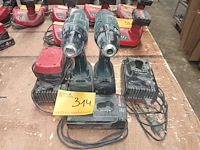 Lot 314 - accu schroefmachine metabo. 2 stuks - afbeelding 1 van  4