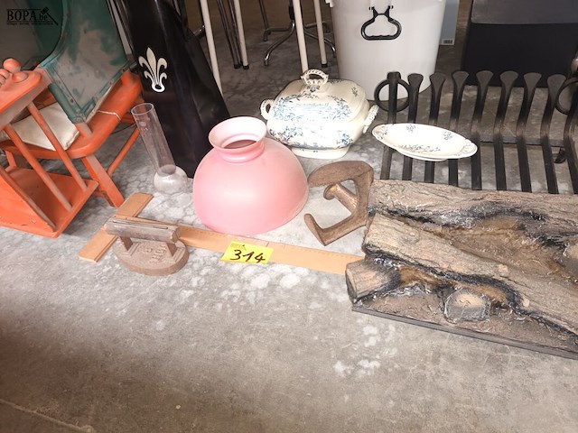 Lot 314 - brocante. 11 stuks - afbeelding 1 van  4