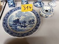 Lot 314 - delft. 6 stuks - afbeelding 2 van  7