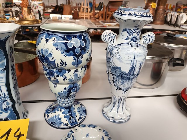 Lot 314 - delft. 6 stuks - afbeelding 4 van  7