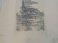 Lot 314 - pentekeningen. 5 stuks - afbeelding 2 van  7